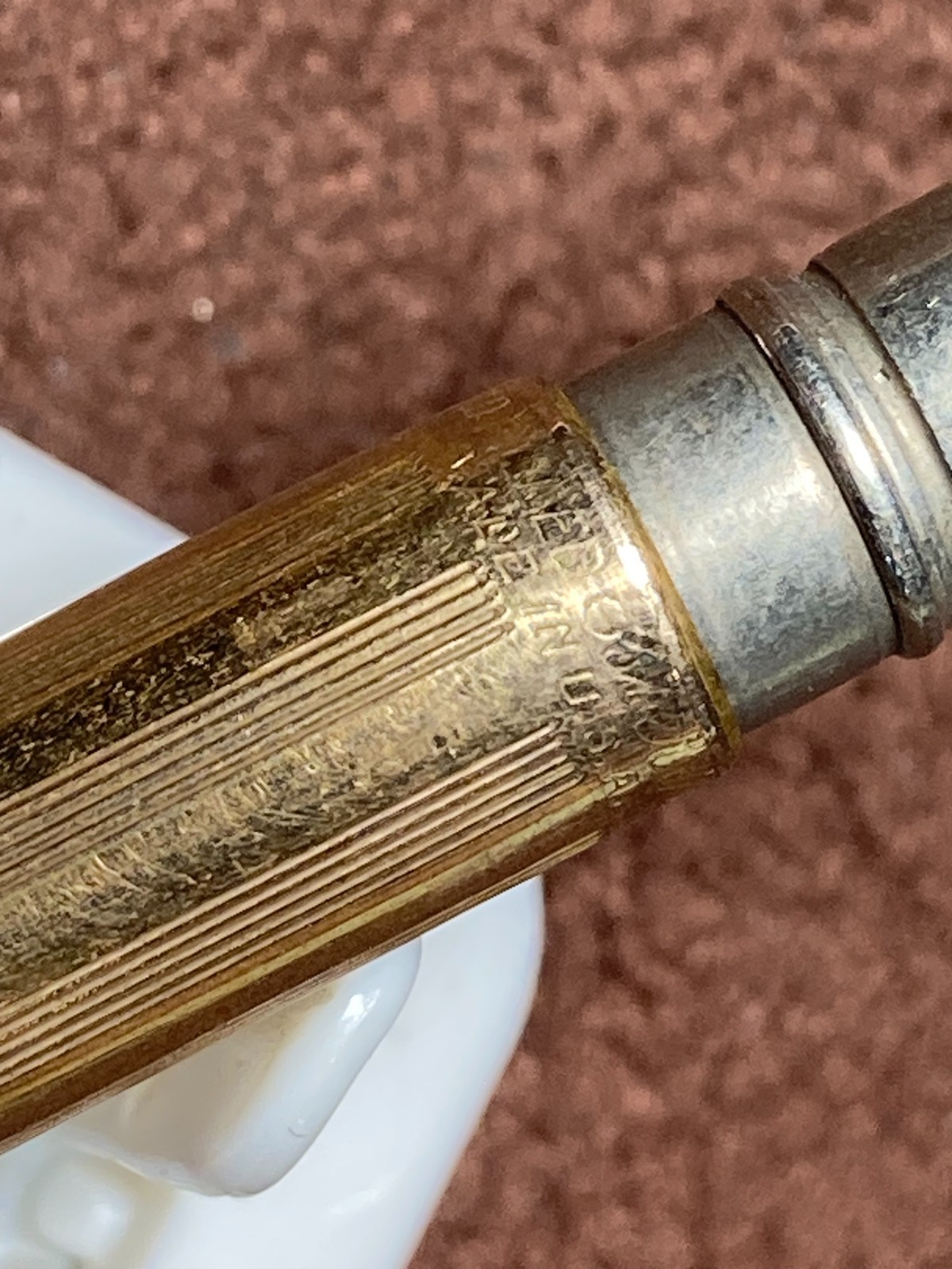 ESTERBROOK RARE CAP REPEATER MECHANICAL PENCIL IN GOLD FILLED