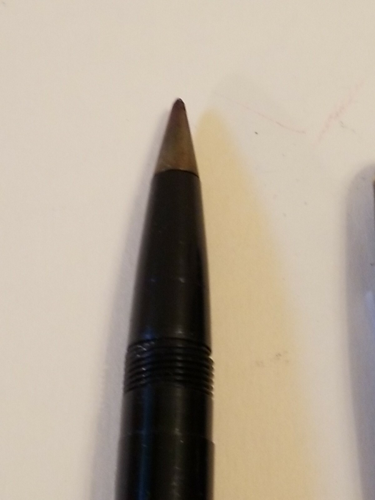 Vintage American Mechanical Pencil? Ballpoint Pen – 5 1/4″ – Black and Gold
