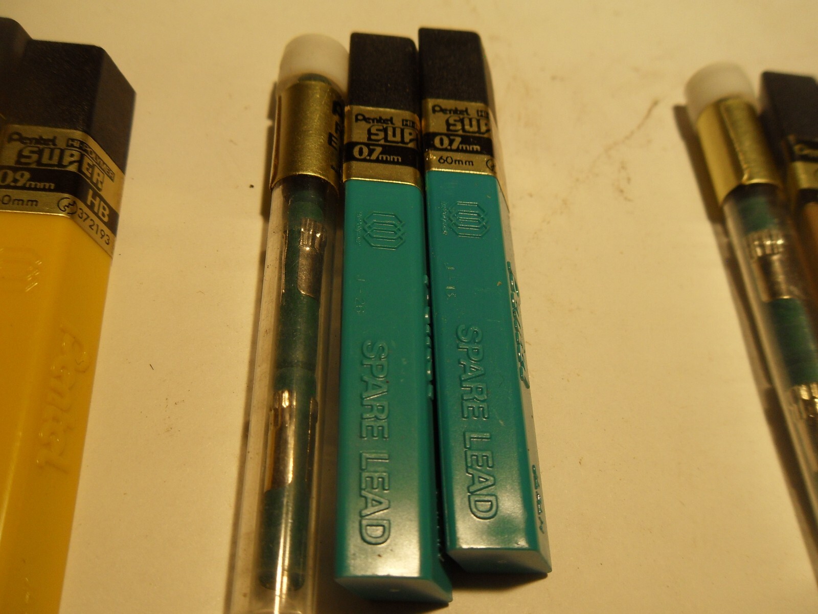 Lot Of Pentel Lead and Eraser Refills 0.5mm, 0.7mm, 0.9mm etc