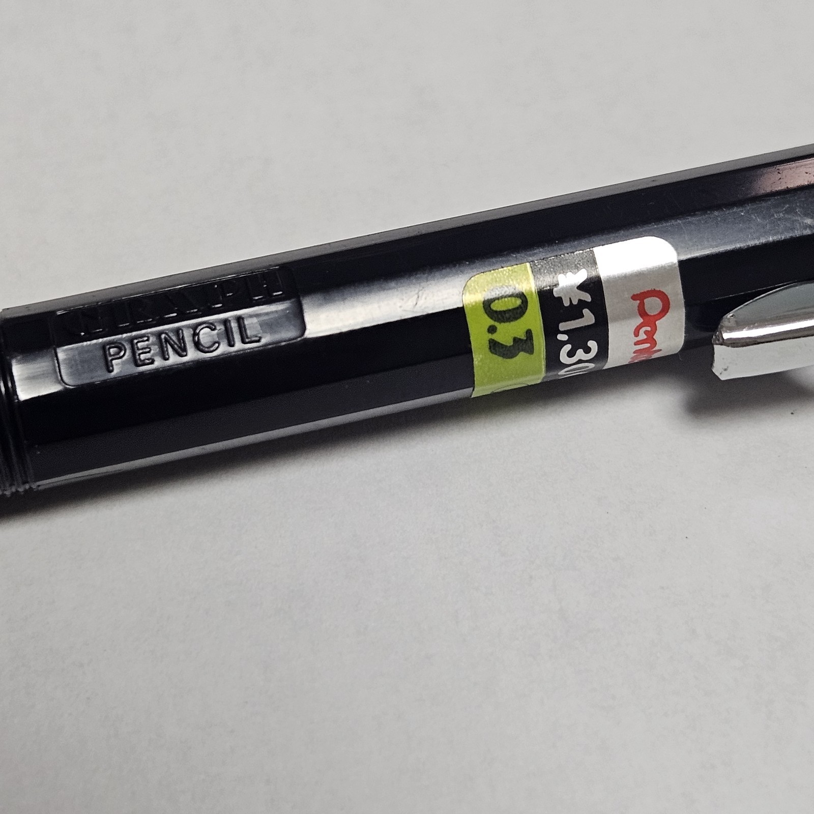 Pentel PMG 0.3mm Mechanical Pencil Vintage GRAPH Pencil Brand New NOS Cap Sleeve