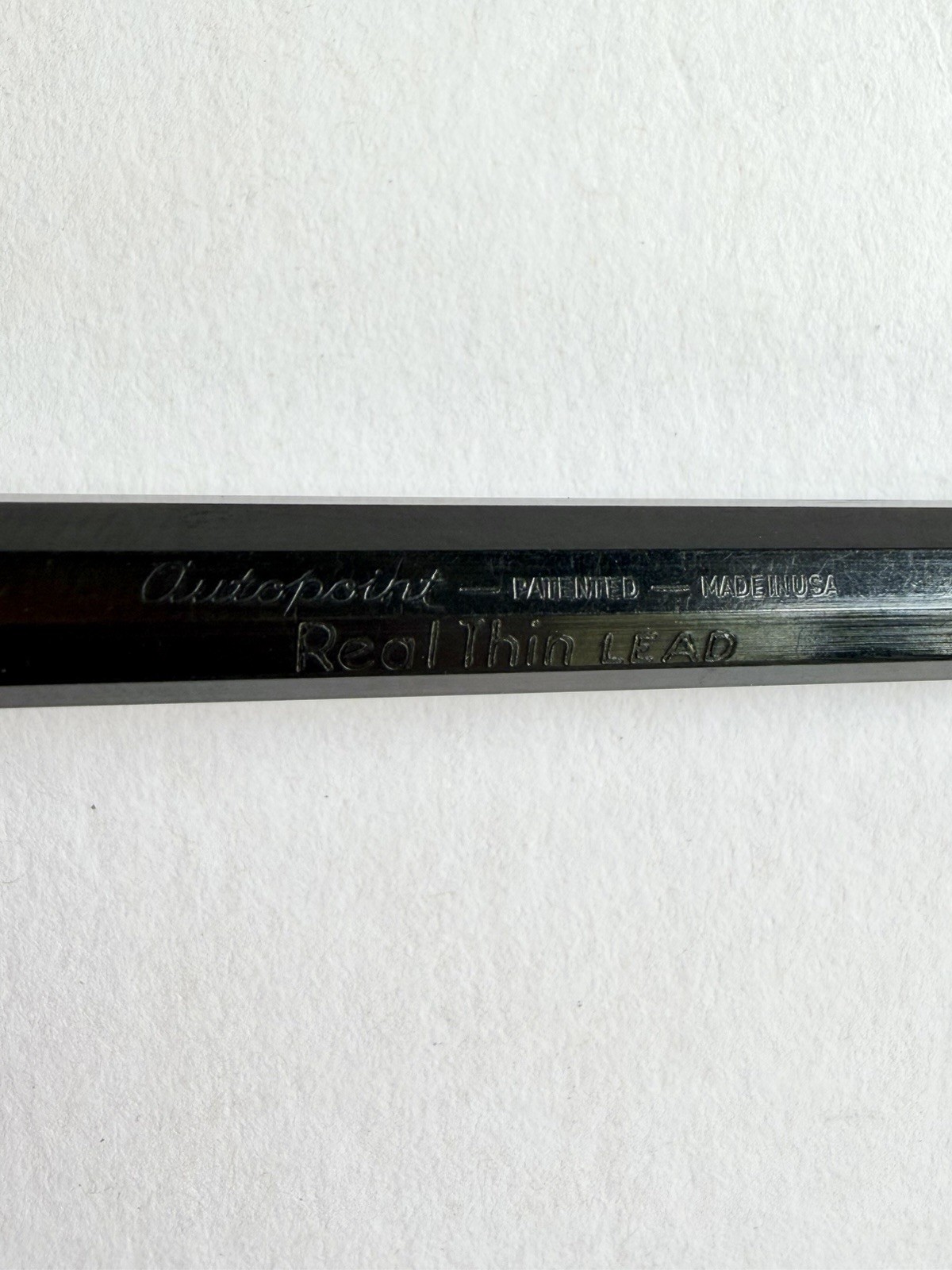Vtg Autopoint Double-end Red Black Real Thin Mechanical Pencil- Republic Steel