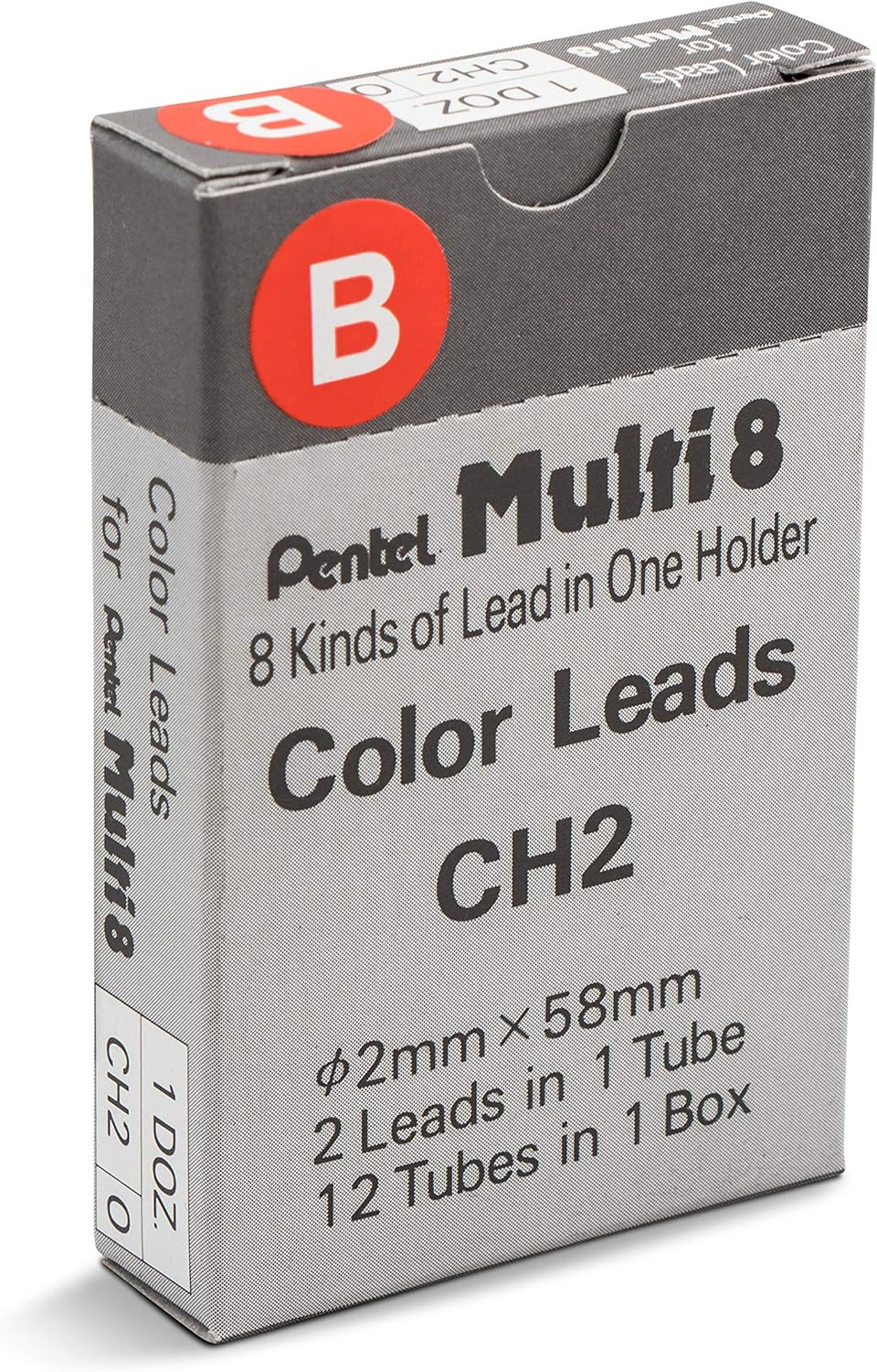 Arts 8 Colour Pencil Lead Refill, Red, 24 Pieces of Lead (CH2-B), Blue