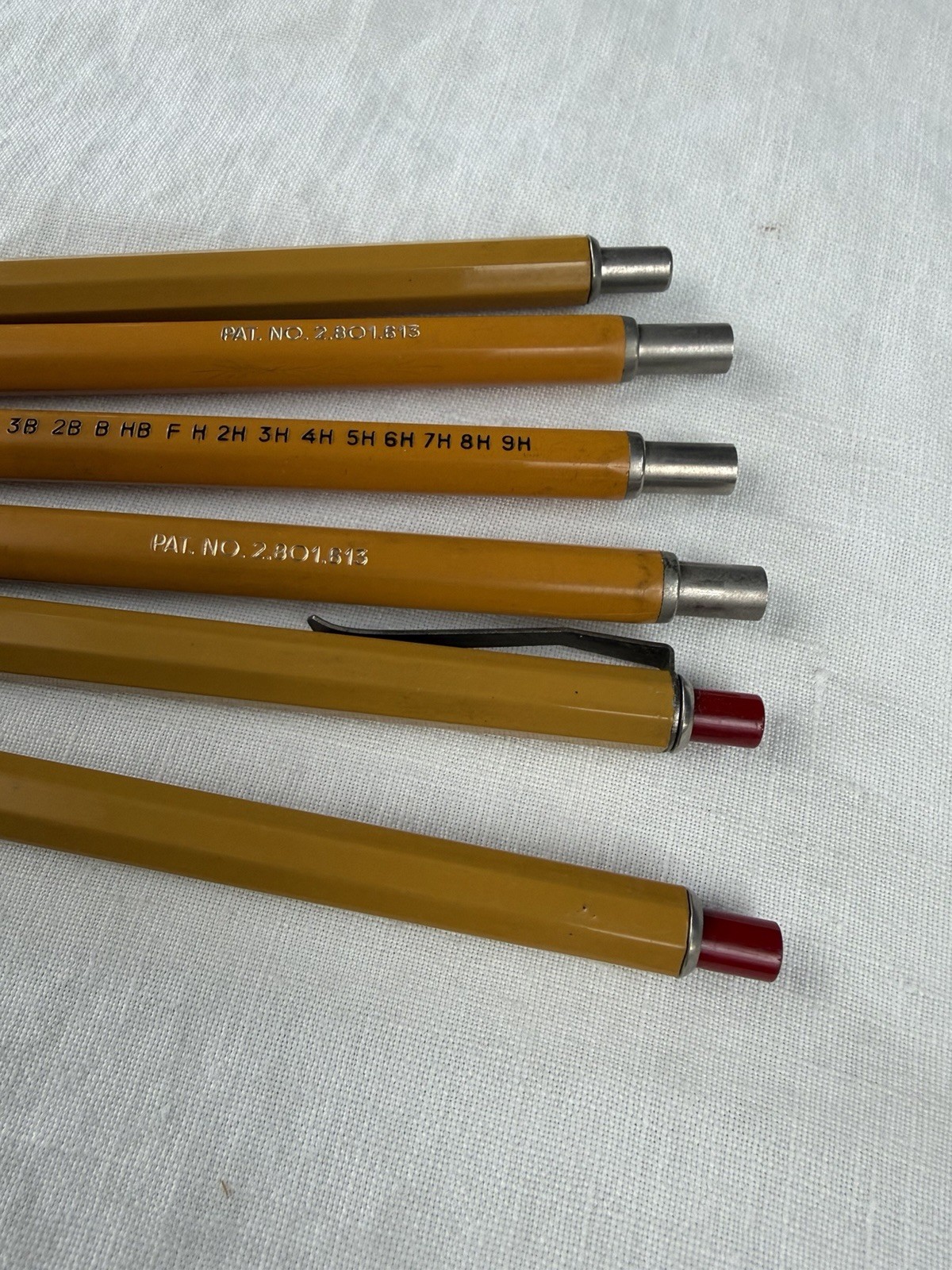 Vintage Koh-I-Noor 5616 lead holder mechanical Drafting Pencils Italy LOT