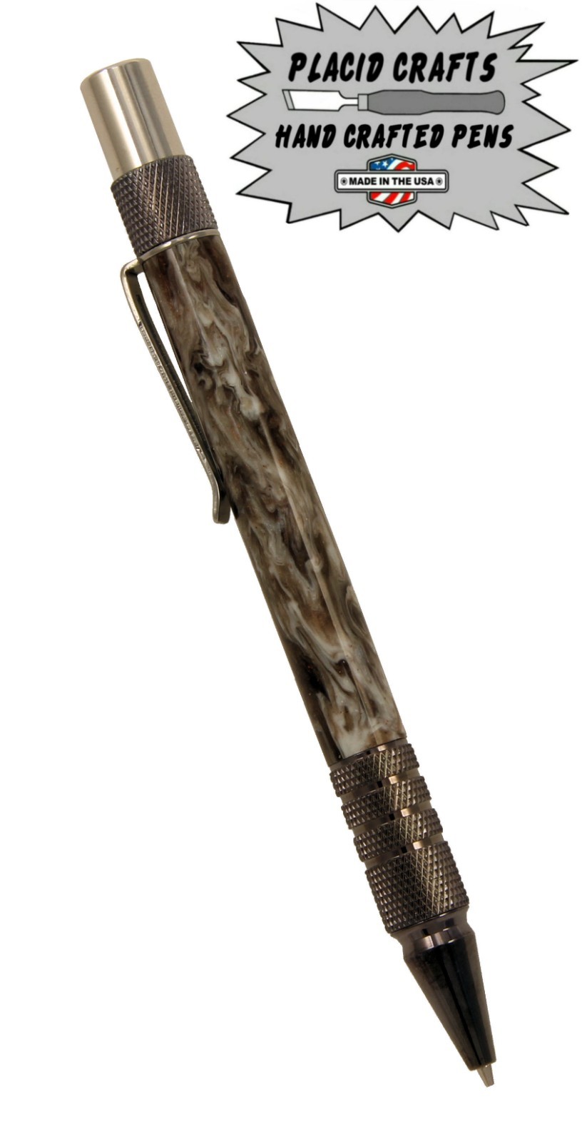 Dura Click .07mm Pencil / Gun Metal Hardware & Rootbeer Float Body / N84
