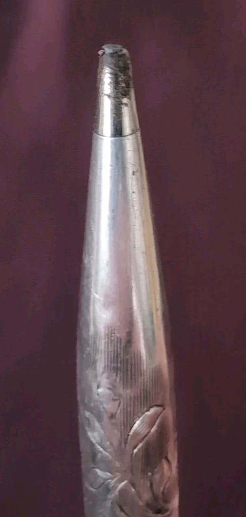 Vintage Wahl Eversharp Sterling Silver Mechanical Pencil, Art Deco Design, 1920s
