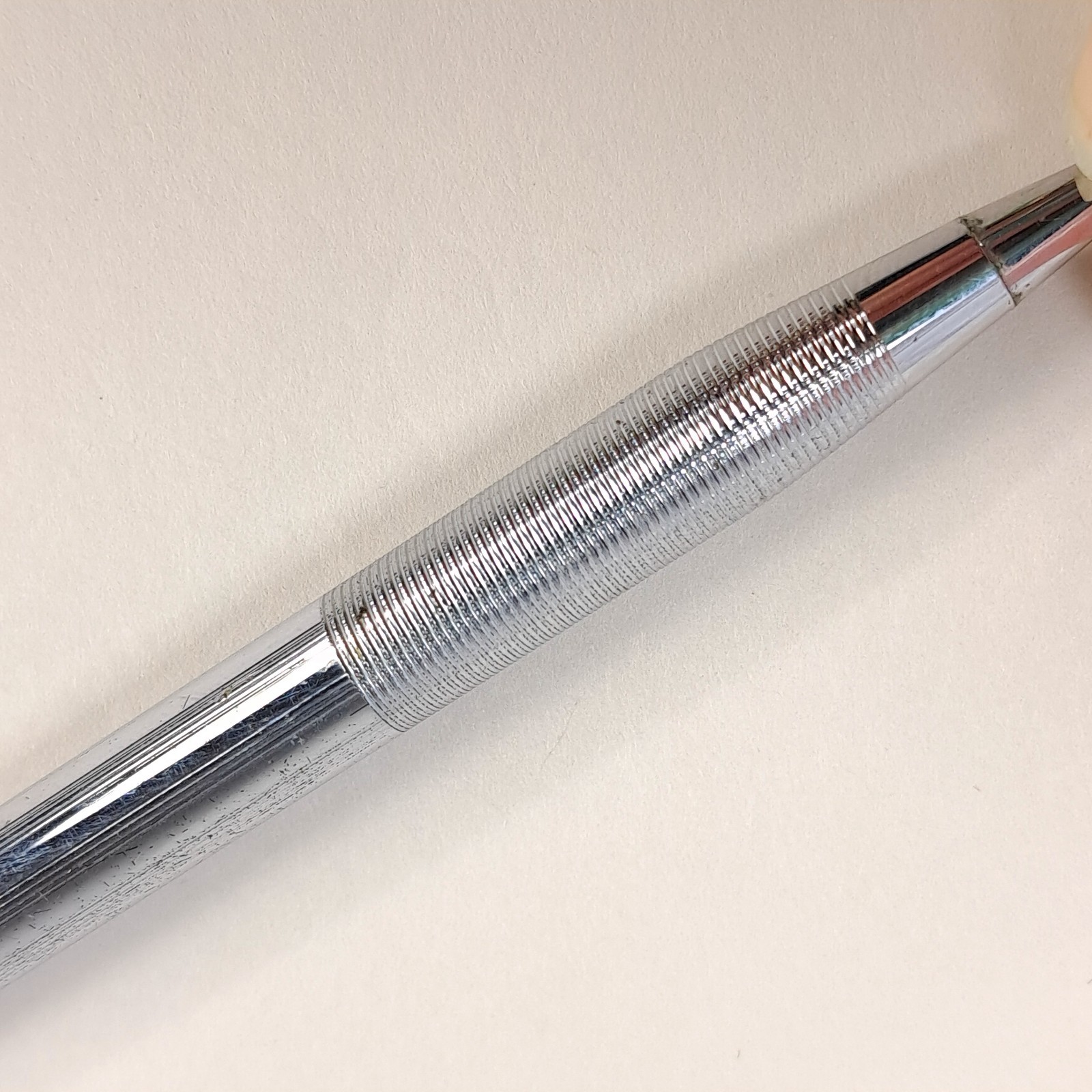 Vintage Cross Classic Century Lustrous Chrome Micro-Knurl Mechanical Pencil USA