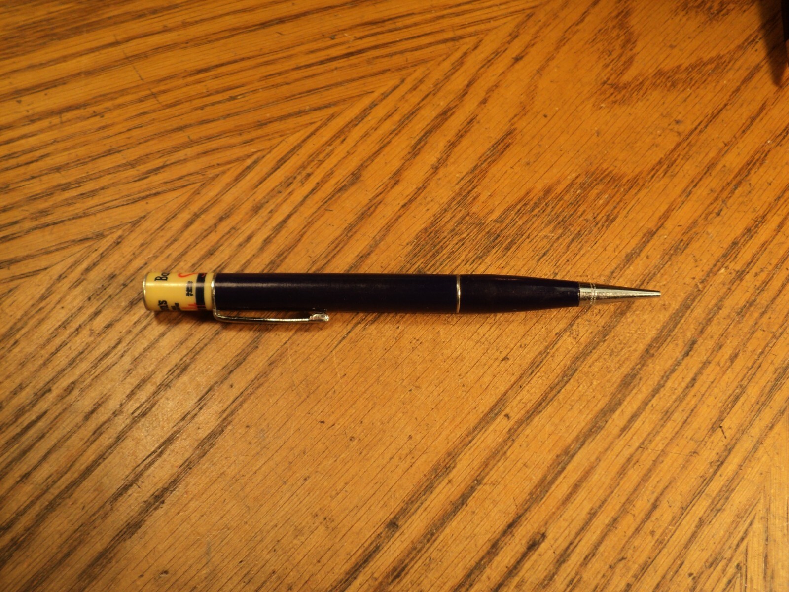 Vintage Ritepoint Mechanical Pencil Barton Salt Company 5-5/16″ Long Can Top