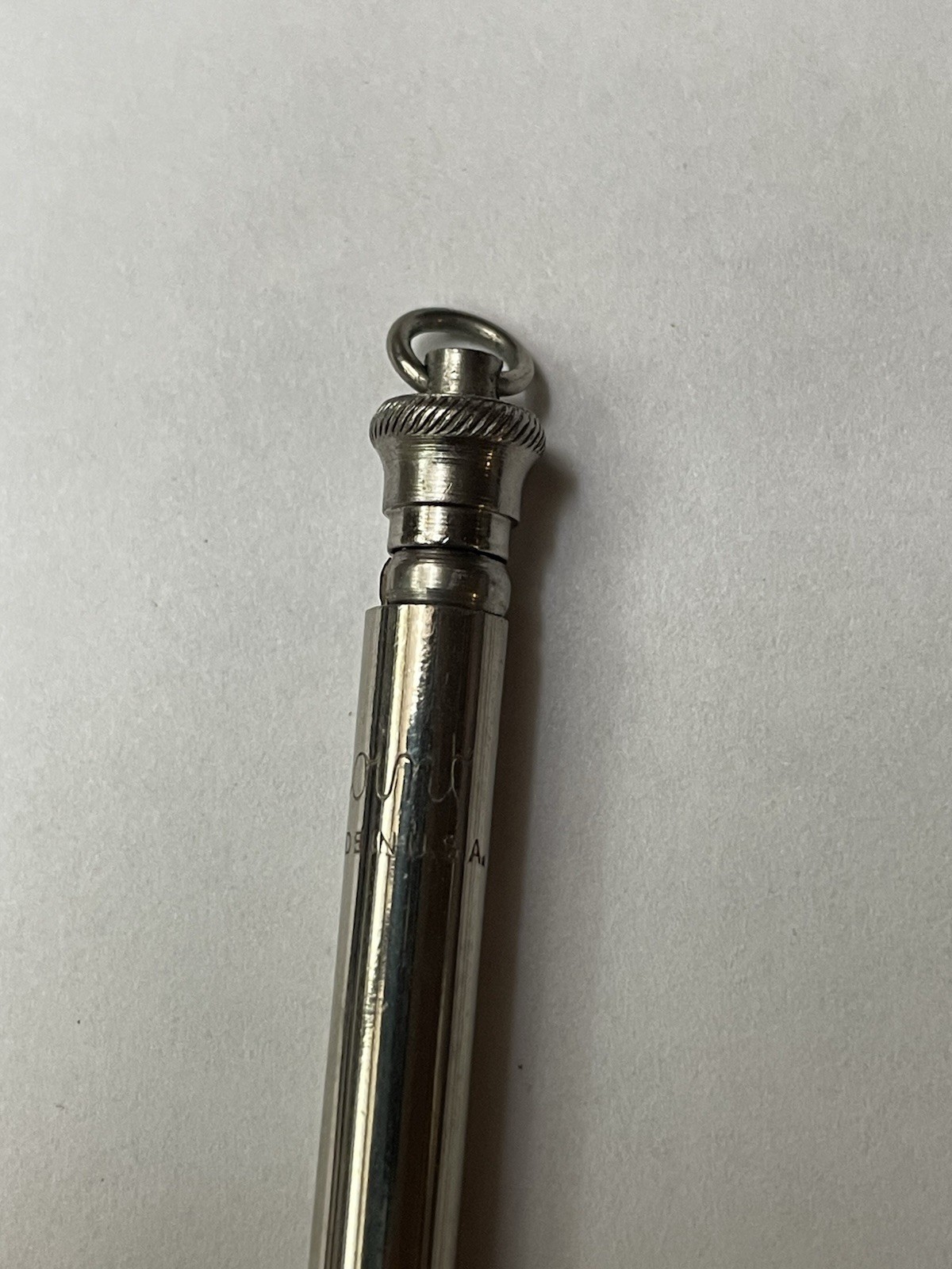 Vintage Redipoint 3.5 in Silver Tone Mechanical Pencil