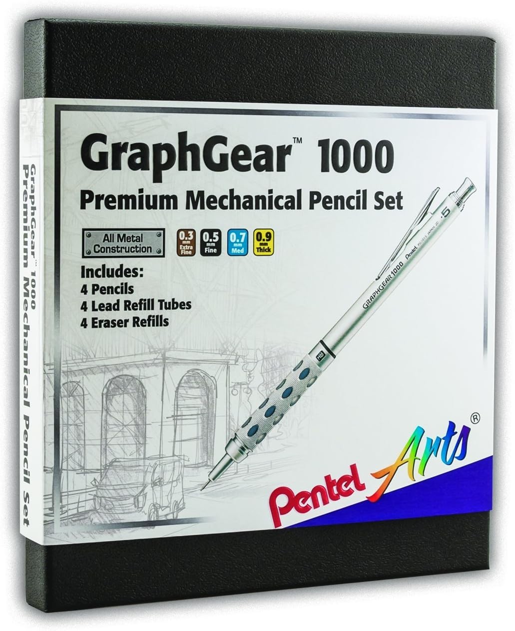Superior Drafting Pencil with Lead Hardness Indicator