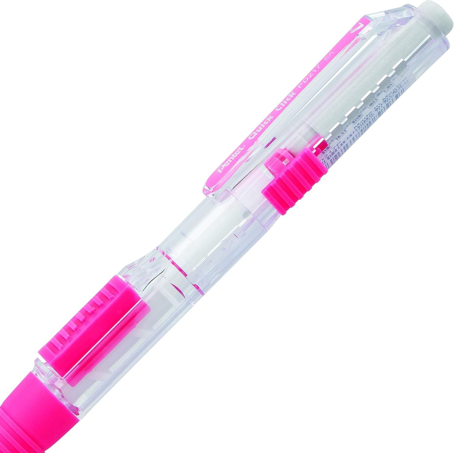 Side-Advance Mechanical Pencil Set, Pink Barrel, Pack of 12