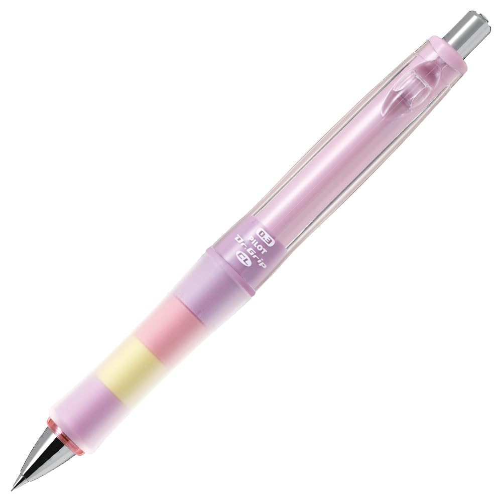 Dr. Grip CL Playborder Mechanical Pencil, 0.3mm, Pastel Pink, HDGCL50R3PPP