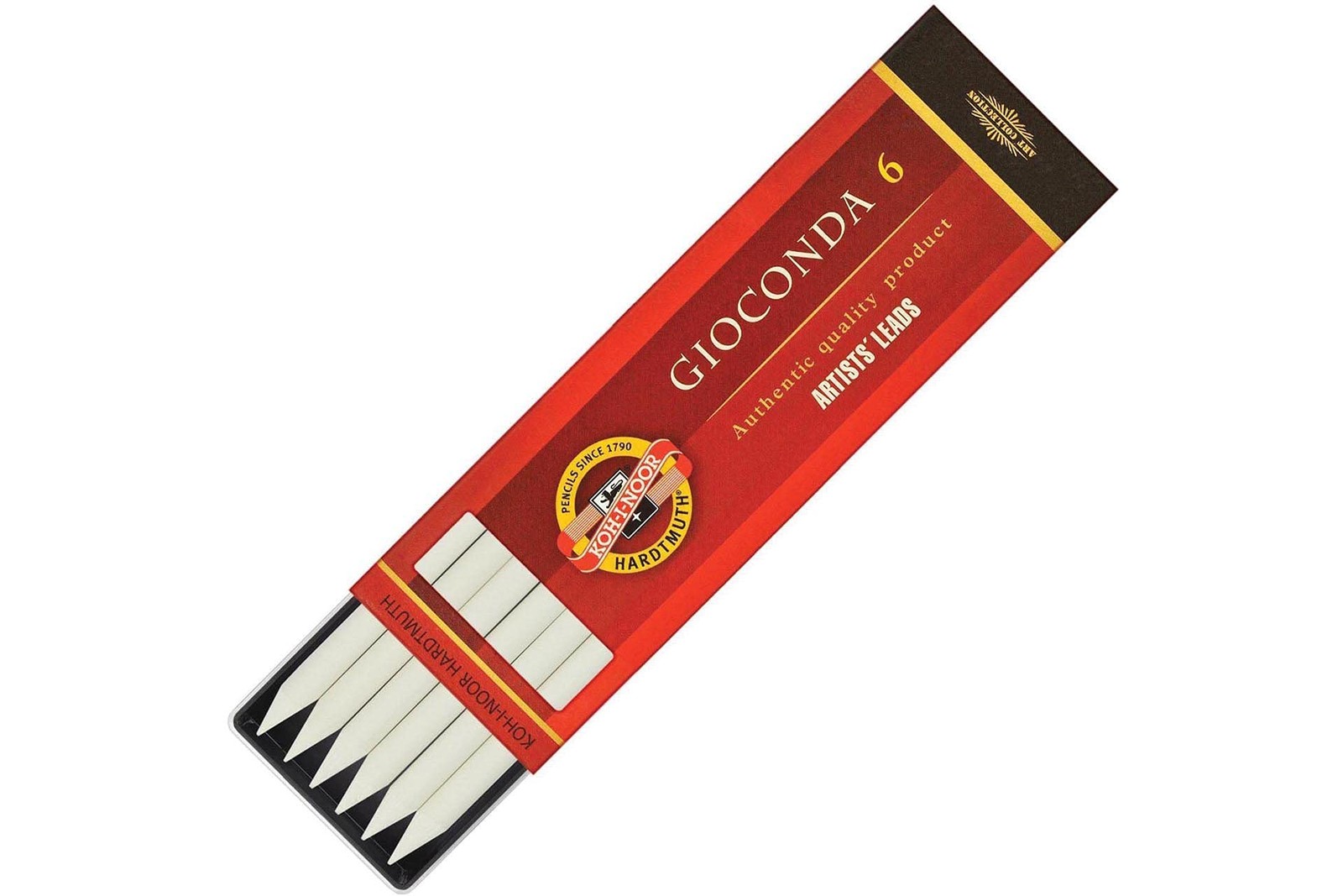 White Drawing Chalks 5.6mm Diameter 120mm Mechanical Pencil Art Supply