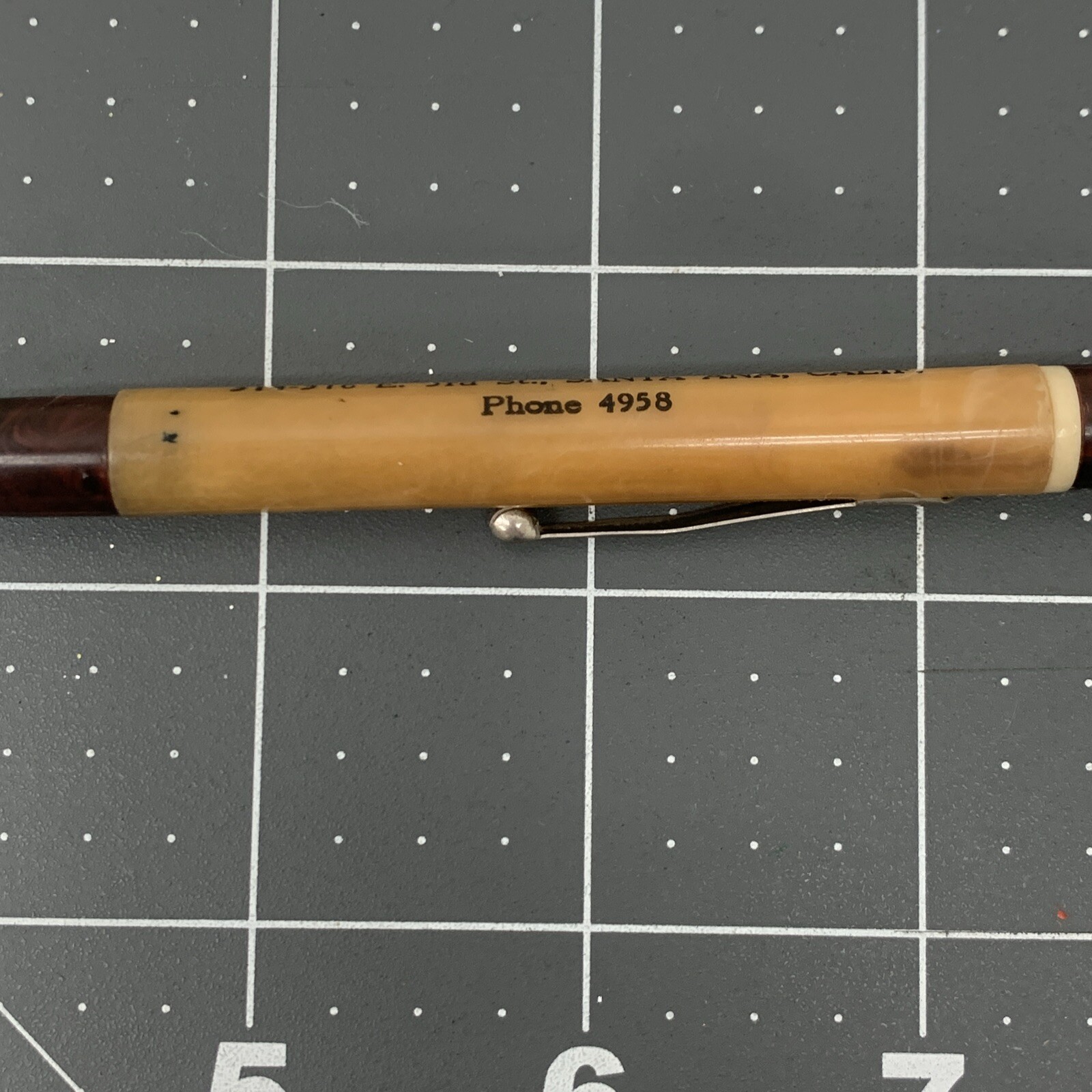 Vintage Ritepoint Mechanical Pencil Refrigerated Food Lockers California USA