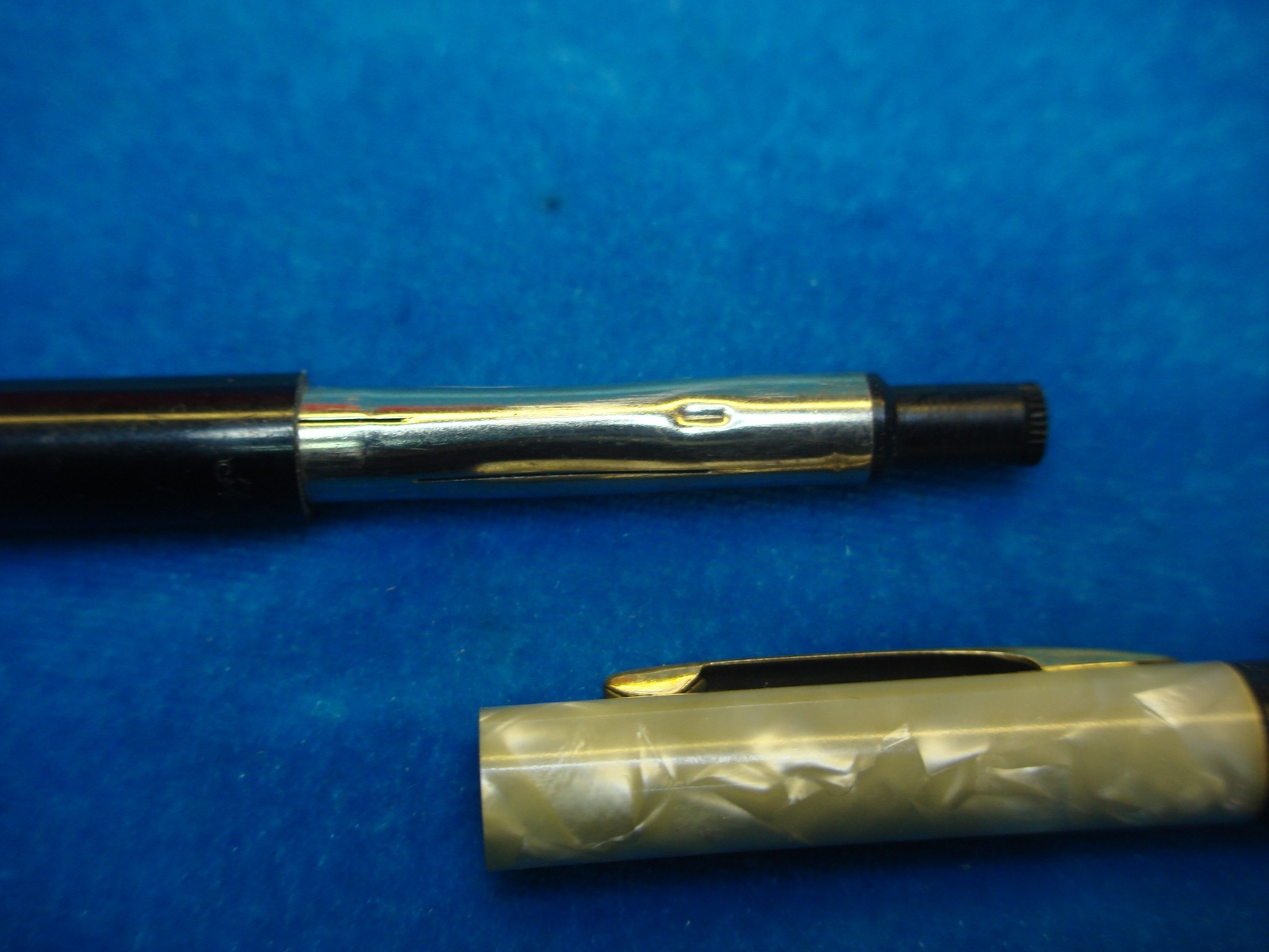 VINTAGE FINELINE by SHEAFFER MECHANICAL PENCIL W/MARBLE TOP – MISSING ERASER