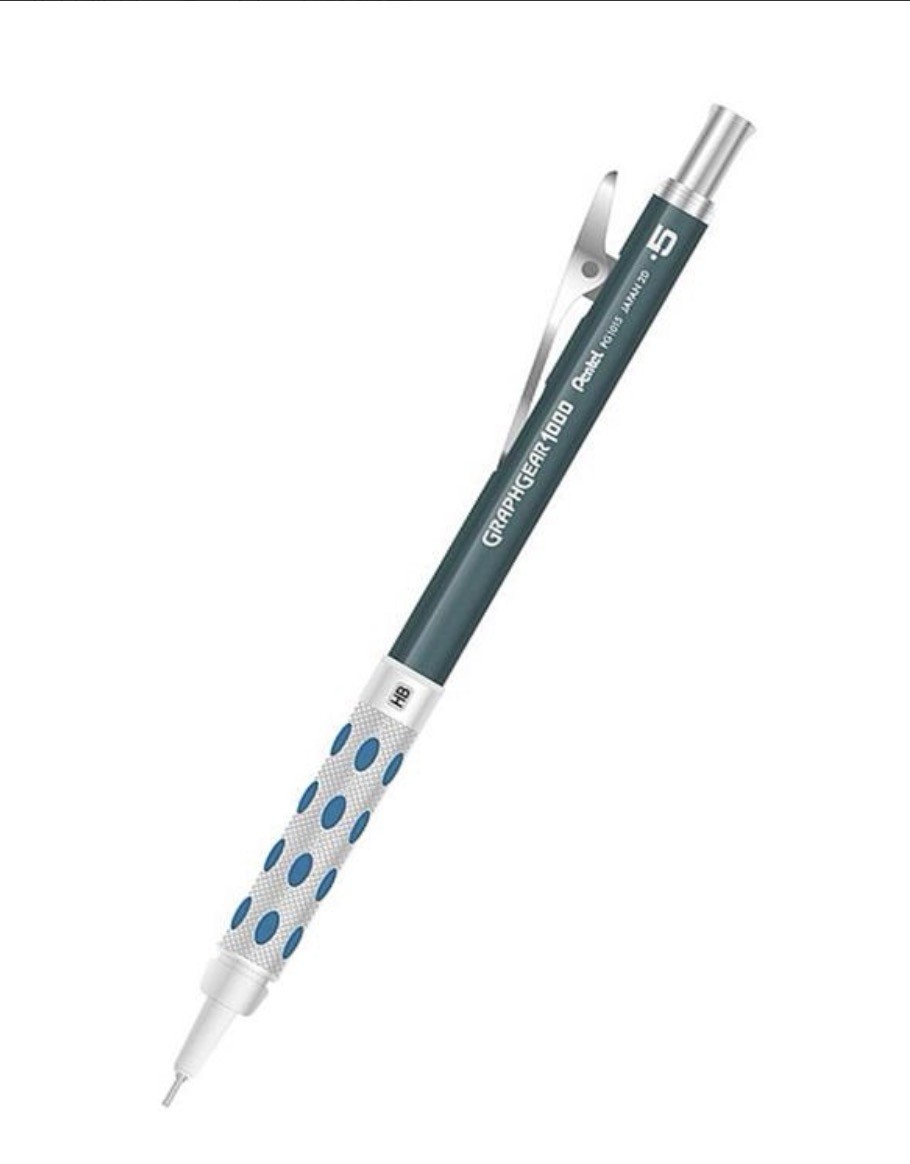 GraphGear 1000 Mechanical Pencil 0.5mm Loft Exclusive Color Pentel 2-Pack