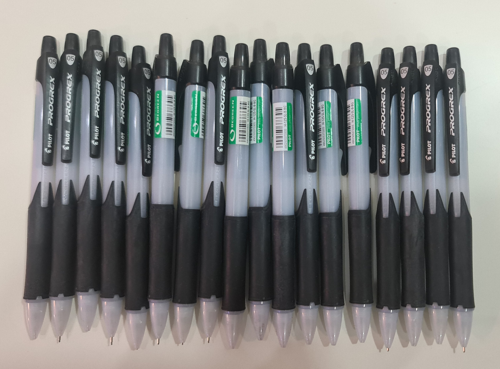 Big Lot 31 PILOT mechanical pencil PROGREX 0.5 Black/Blue/Red