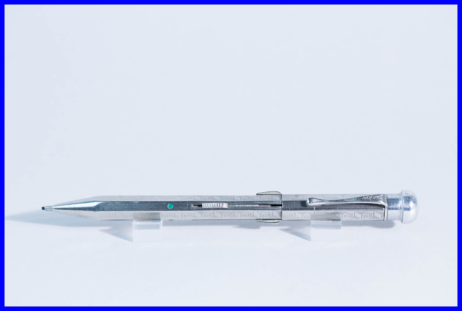 BAUHAUS Design Pattern 1930’s made FEND 4 color PENCIL in SILVER ? SUPER NORMA