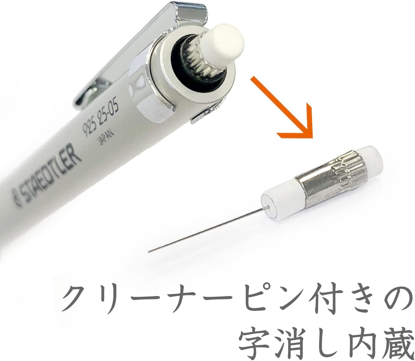 Staedtler 0.5mm Mechanical Pencil Silver Series 1 Count (Pack of 1),