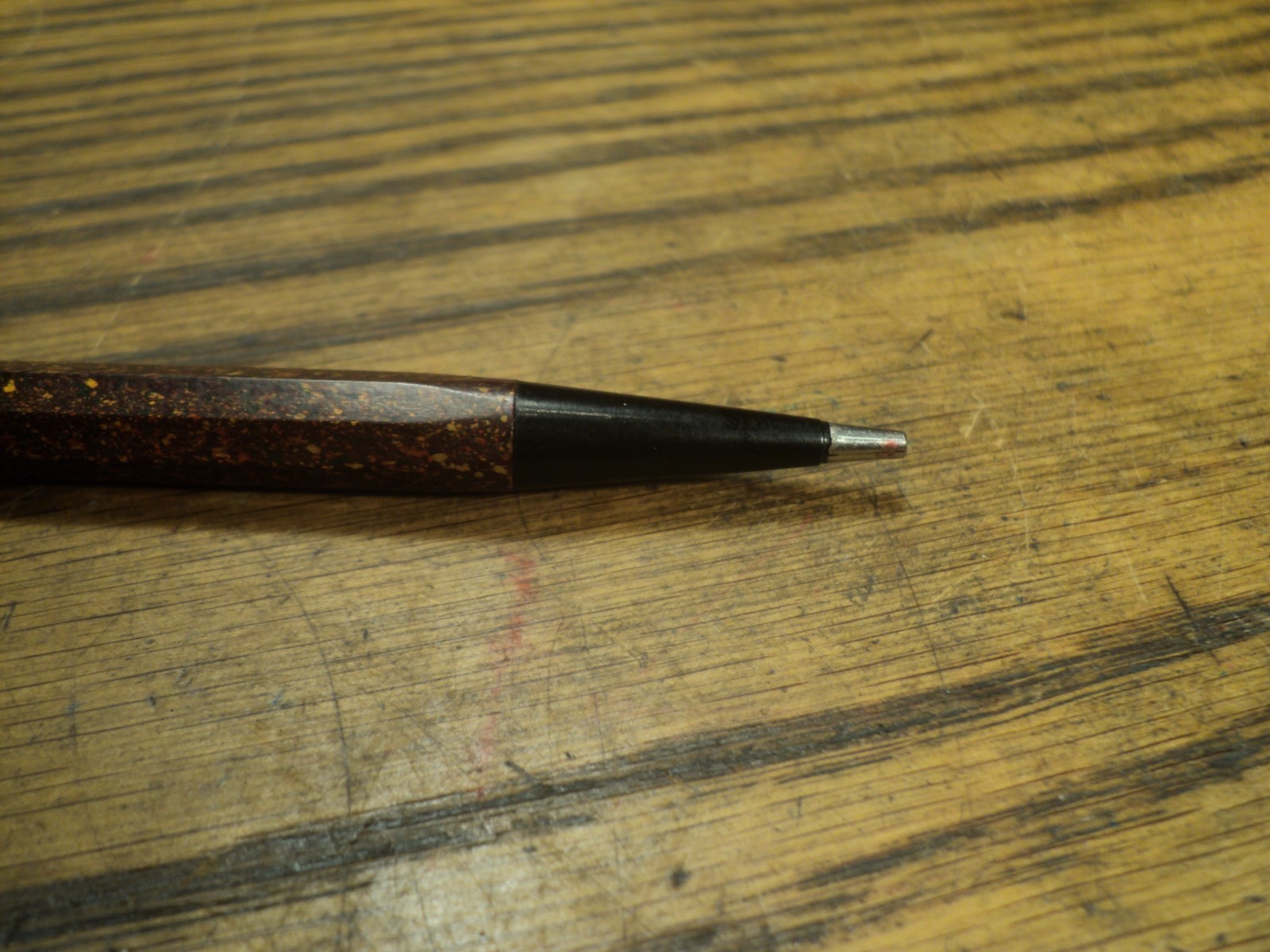 Vintage Autopoint Mechanical Pencil Advertising Fort Leavenworth Kansas 5-1/2″