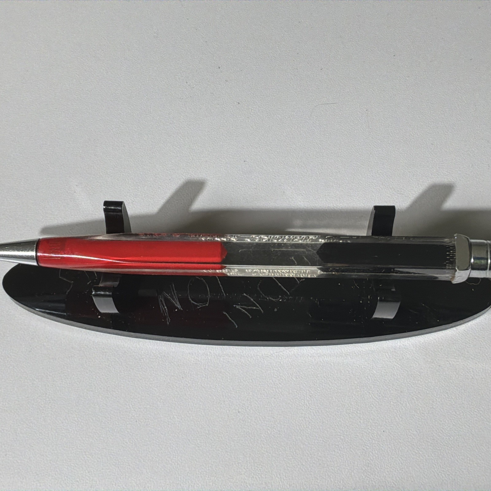 VTG Square Lucite Mechanical Pencil – Russ’s Sandwich Shop Columbus OH