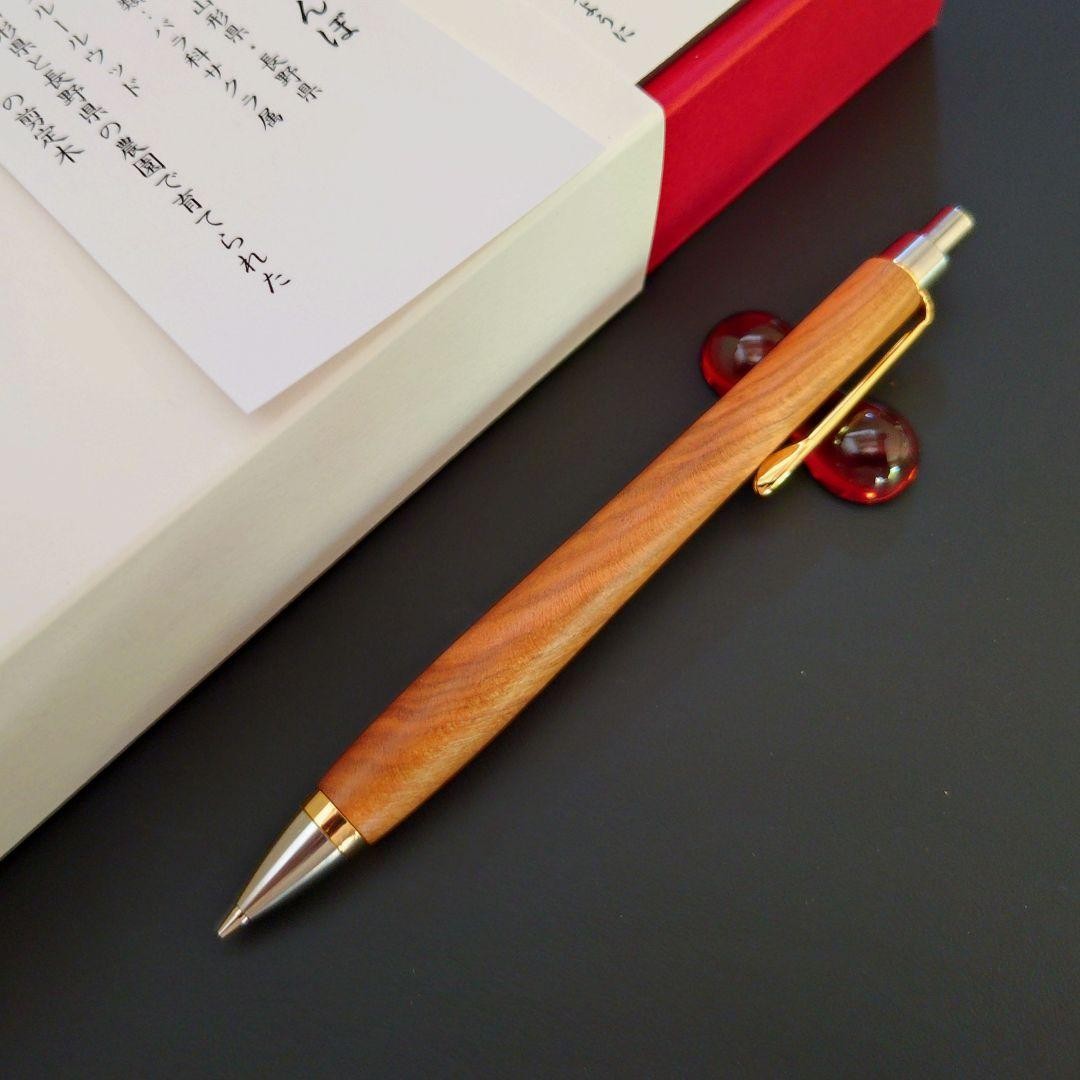 [Takumi Shu Shu Tsubaki/Aketsubaki] Mechanical pencil (cherry) Old wood pen
