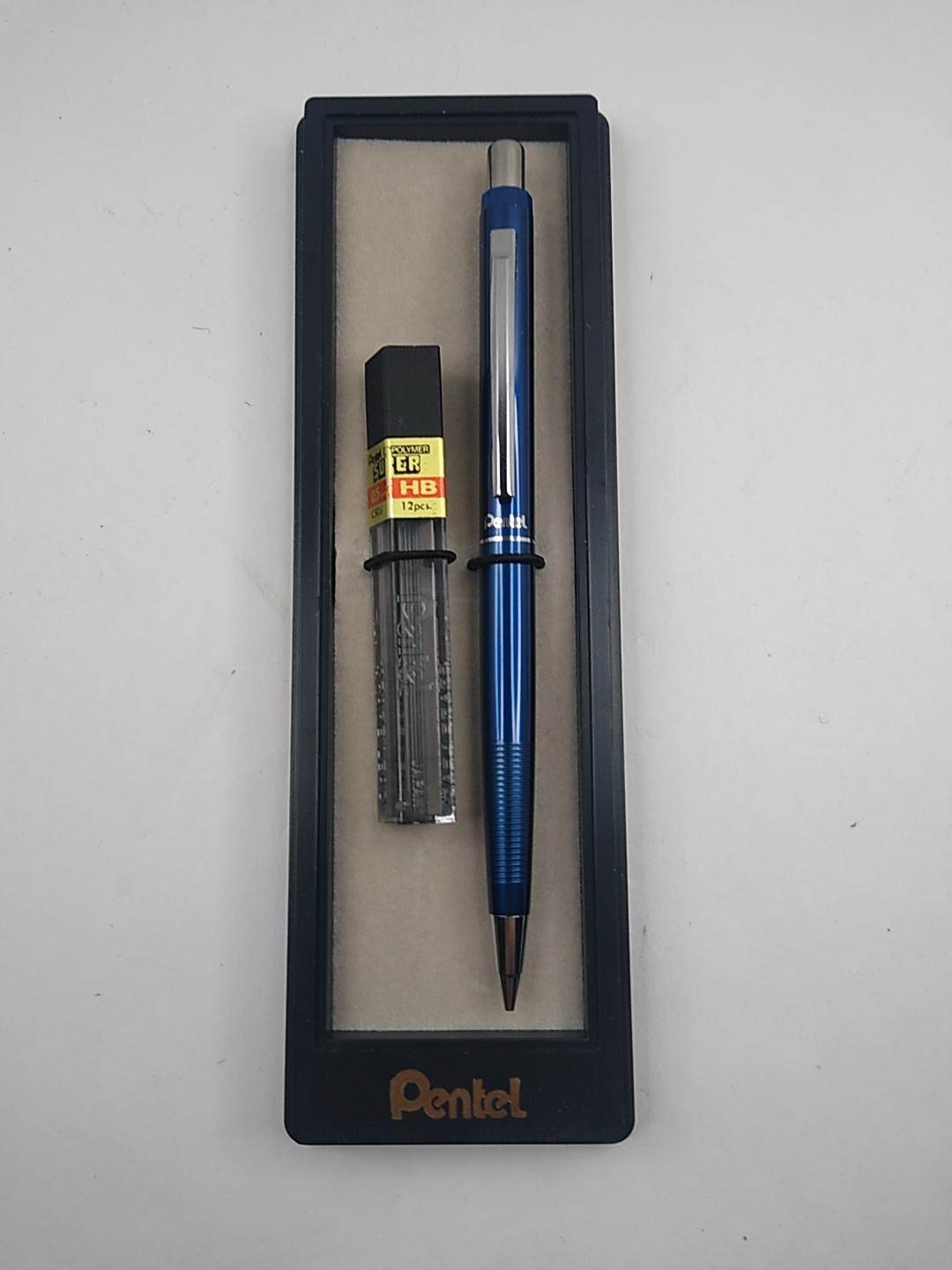 Vintage Blue PENTEL SLIM Automatic Pencil 0.5mm Japan