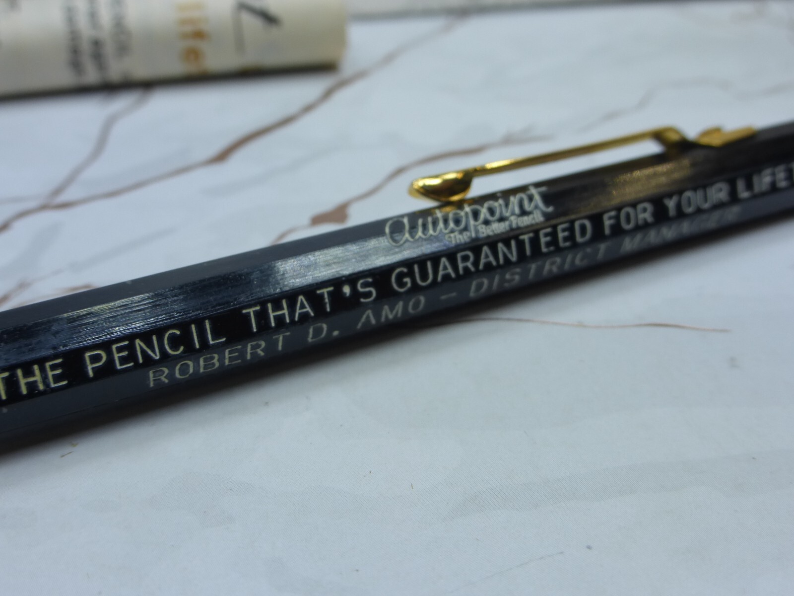 Vintage Circa 1969 Autopoint Sales Giveaway 0.5mm/0.9mm Mechanical Pencil #3108