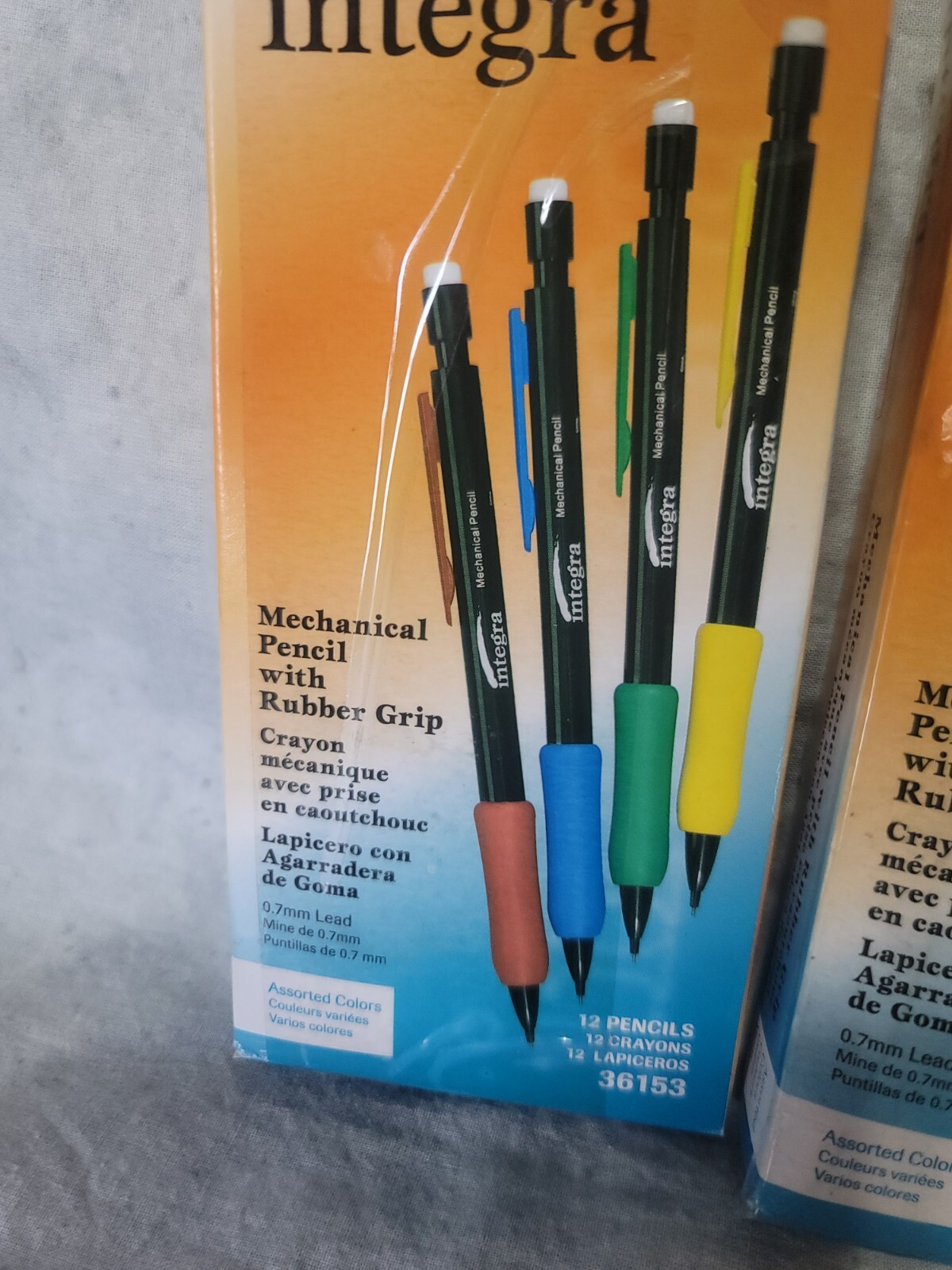 Integra Rubber Grip Mechanical Pencil 0.7mm Lead 36153 Lot of 21 Refillable #249