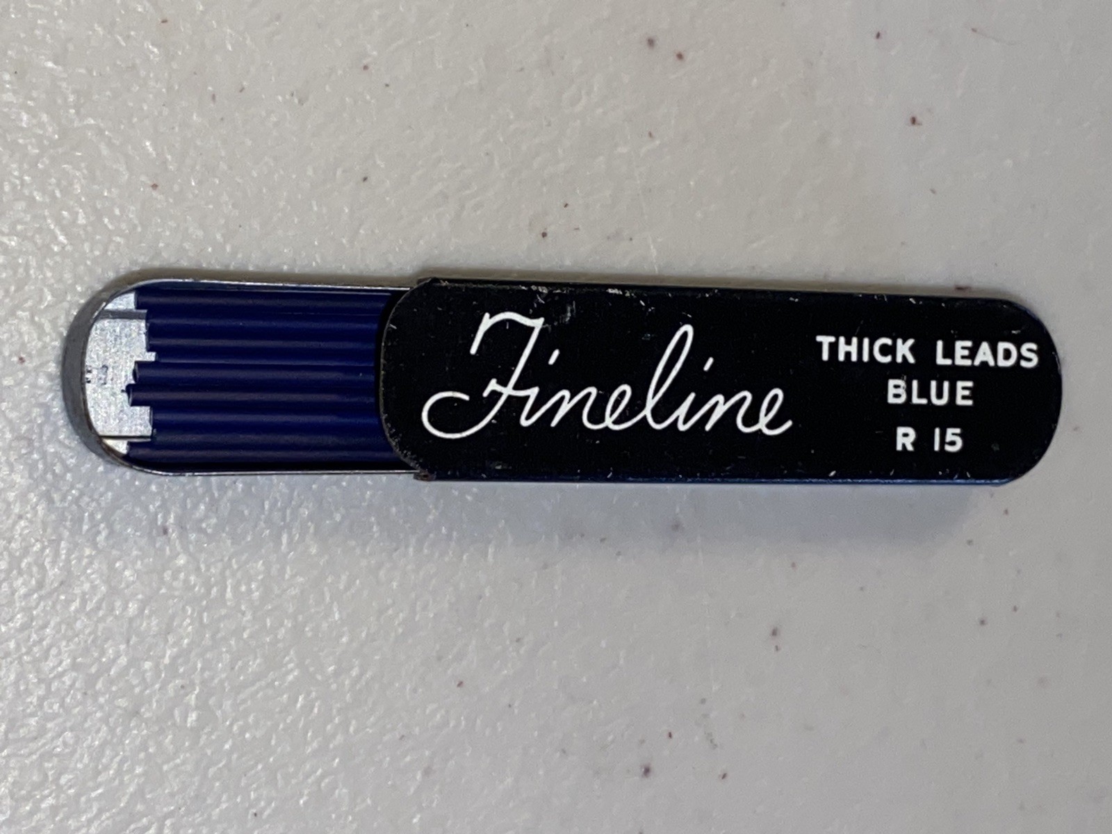 (3) Sheaffer’s Fineline thick Green Red Blue mechanical pencil leads R15 Colors