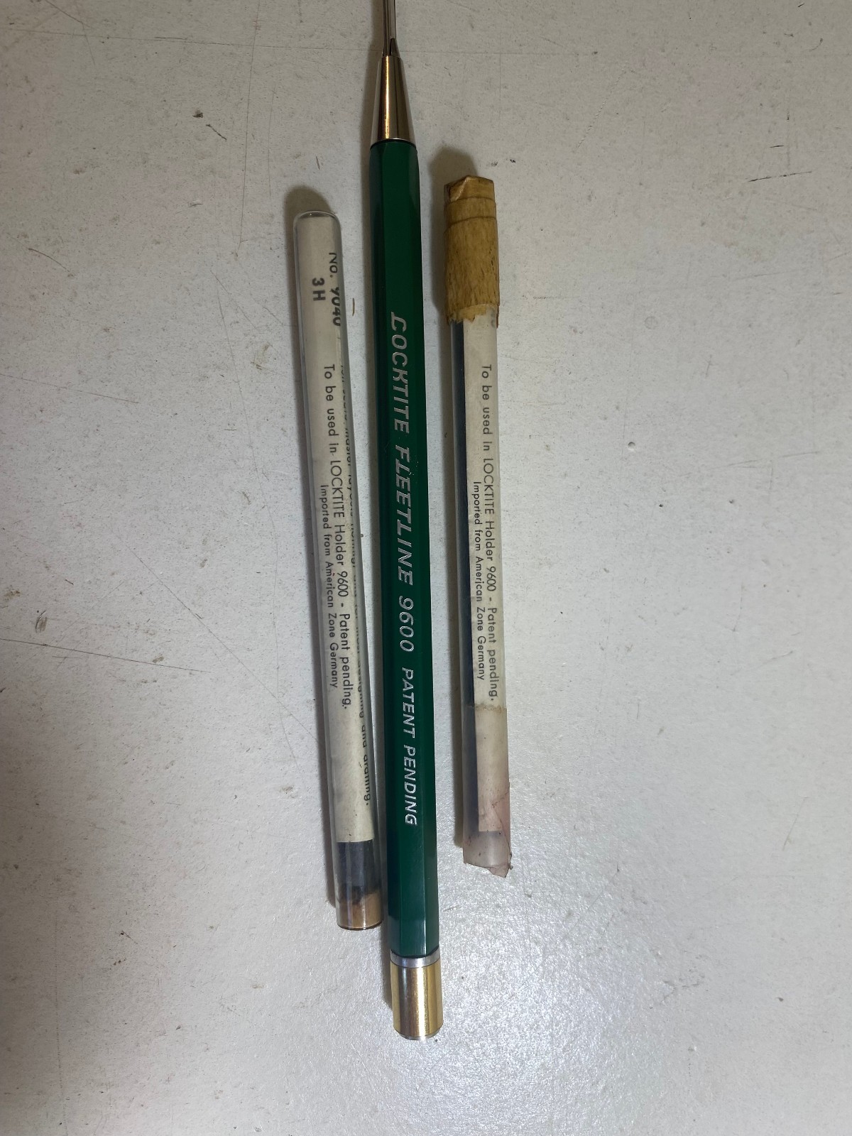 Castell Fleetline Locktite Fleetline 9600 Flat Drawing Leads & Pencil Lot