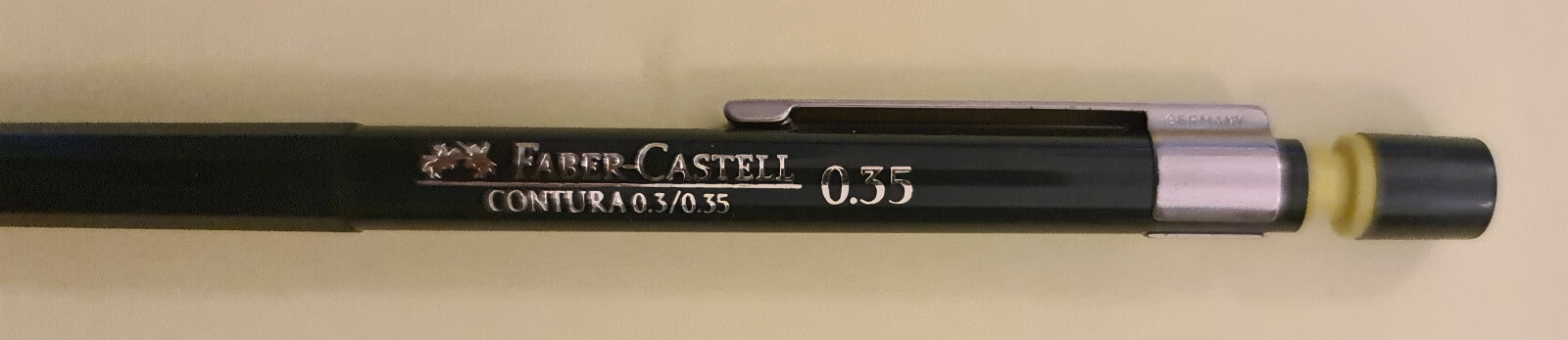 5 items*Vintage 90s FABER CASTELL contura mechanical pencil lead +eraser 0.35mm