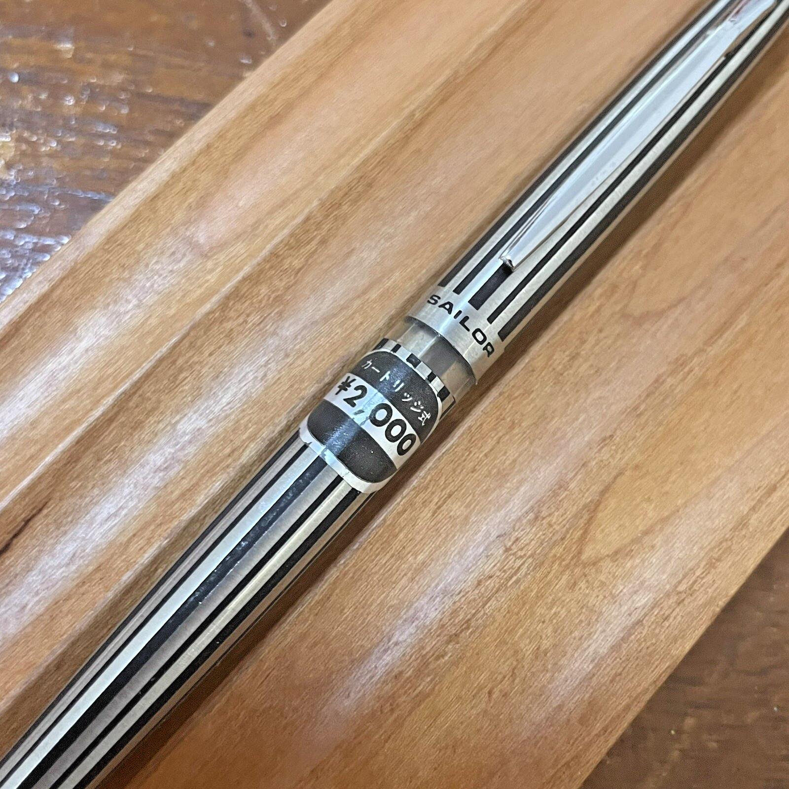 Sailor Cassette Mechanical Pencil Black Stripe Made in Japan