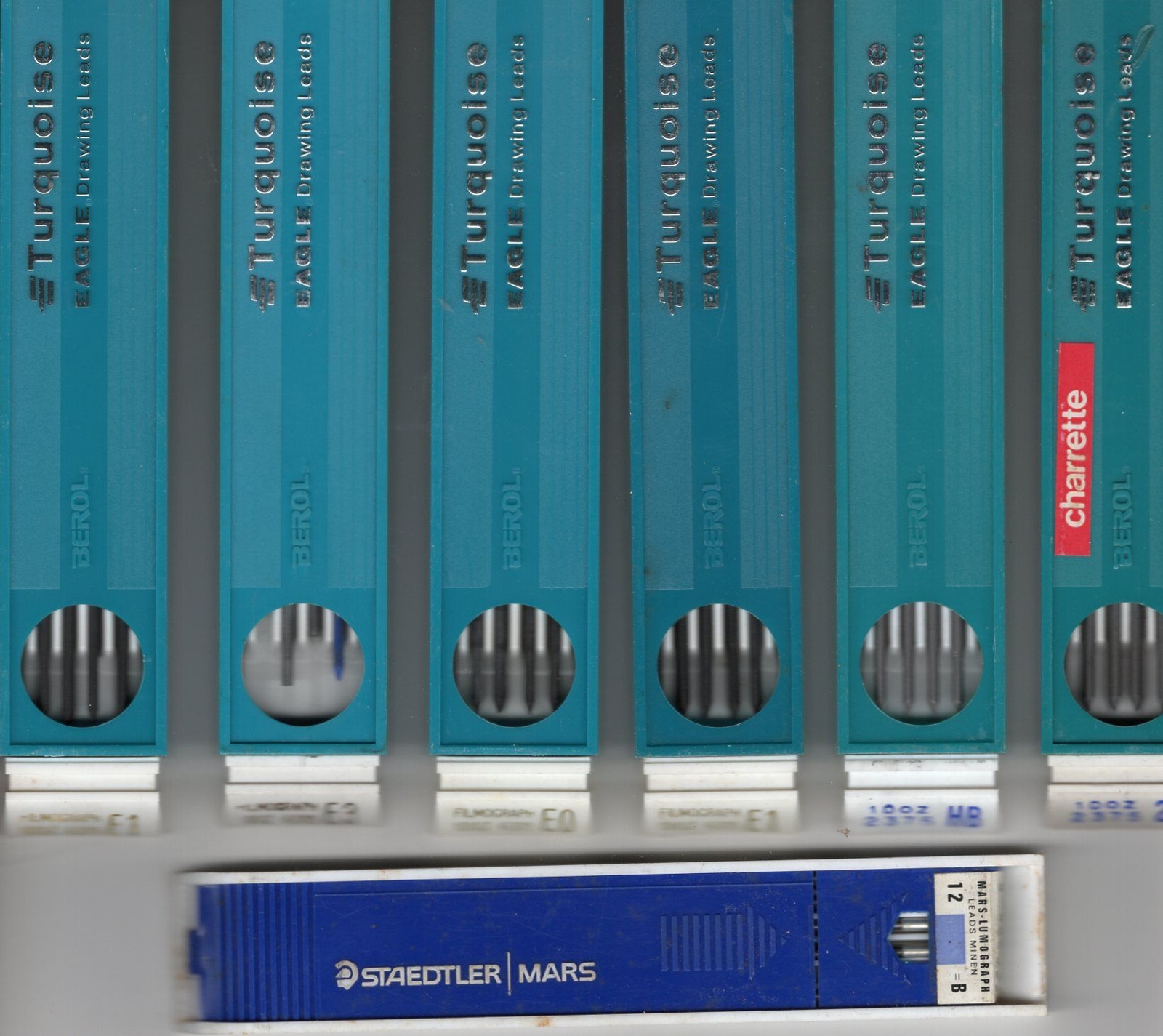 Mixed Lot of 7 Boxes Leads Eagle Turquoise & Staedtler some partial full