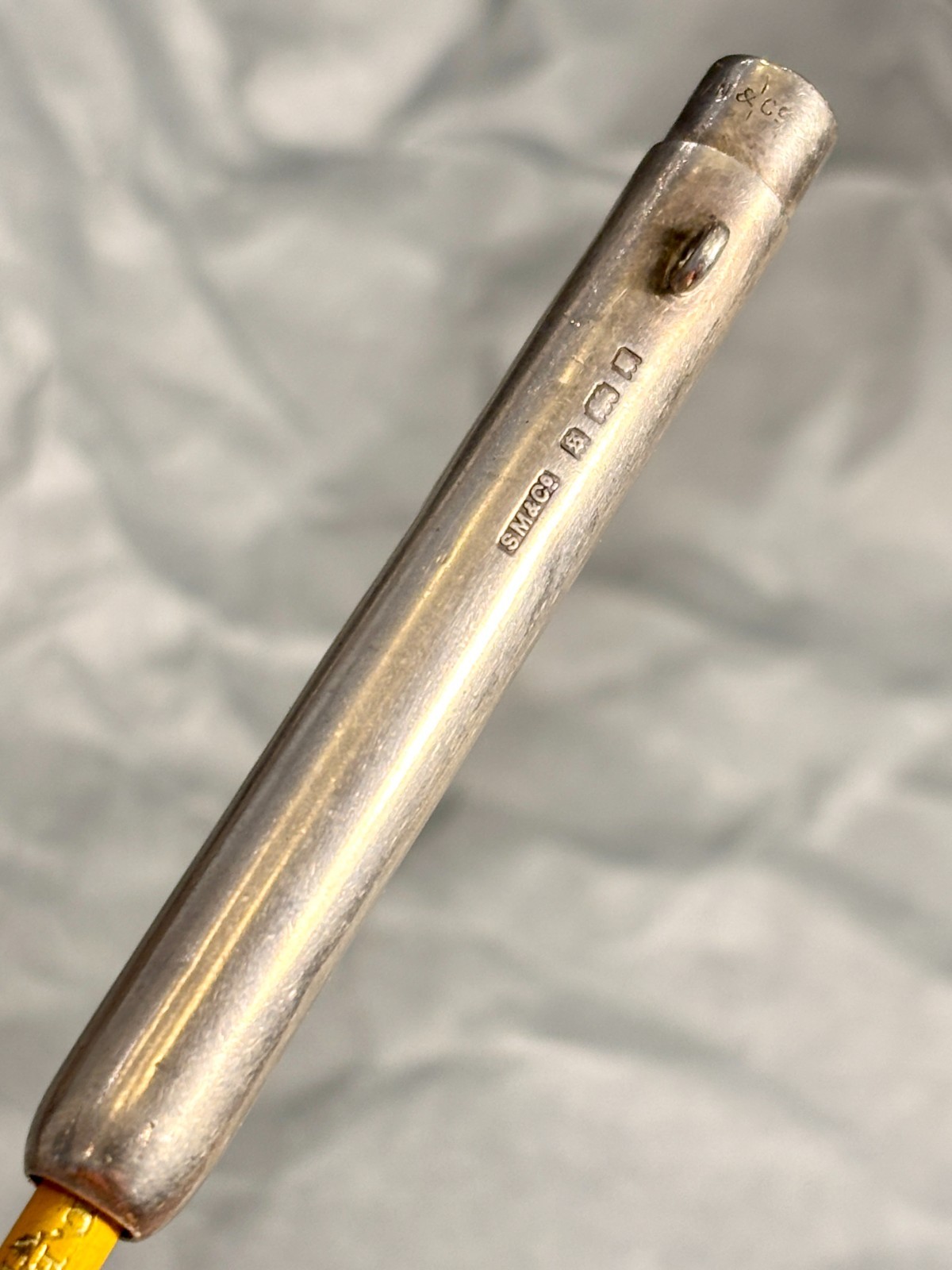 Antique S. Mordan & Co Sterling Silver Propelling Pencil – Hallmarked