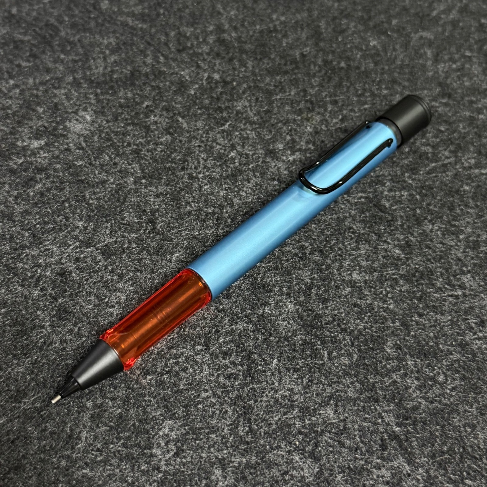 Lamy AL-Star Mechanical Pencil 0.5mm Denim Special Edition 2025 Orange Grip New