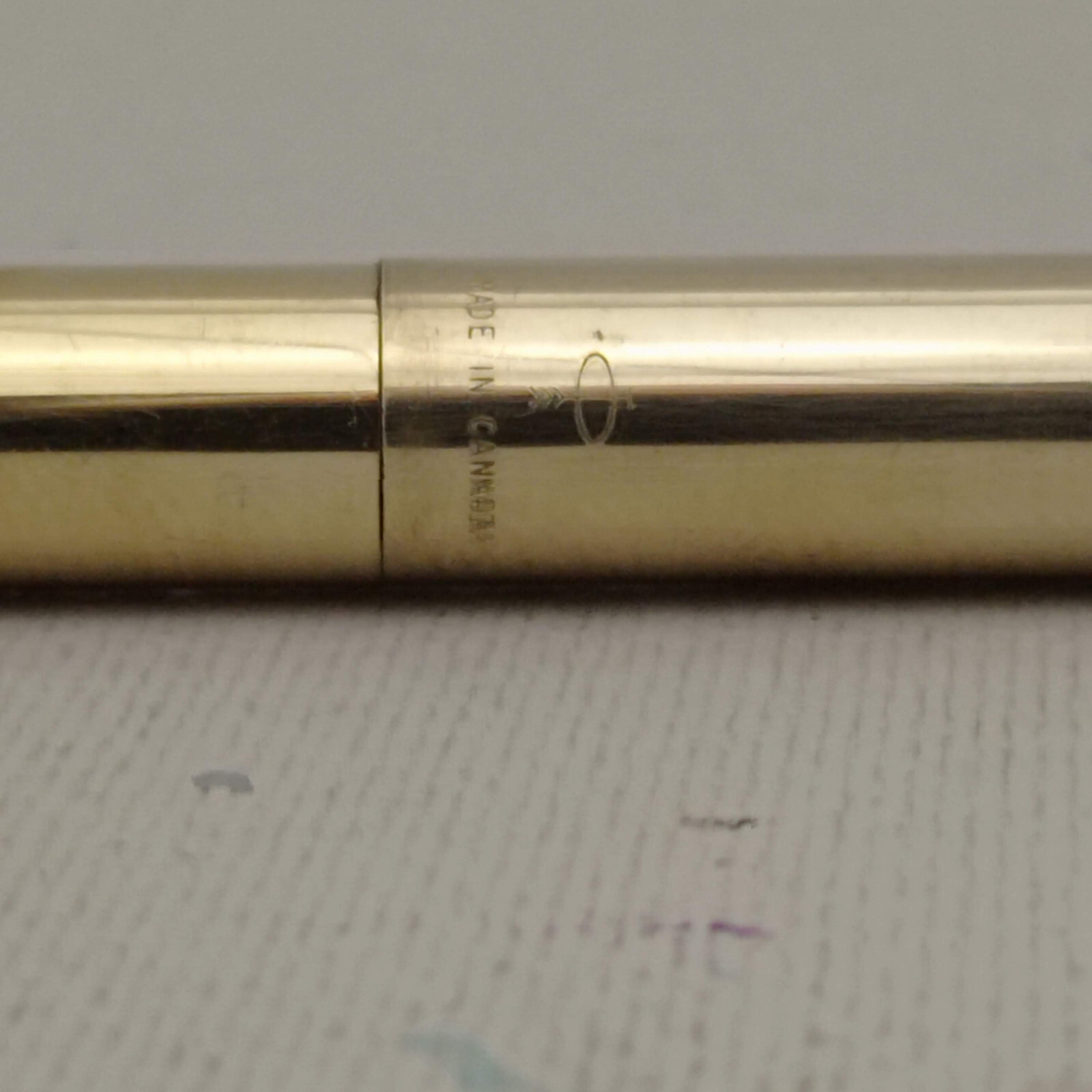 PARKER 51 GOLD PLATED TWIST MECHANICAL PENCIL VINTAGE CANADA RARE MODEL