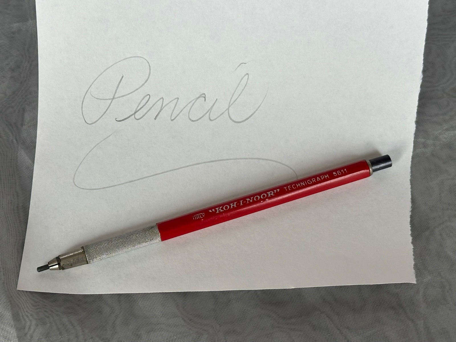 Vintage Koh i Noor Technograph Mechanical Pencil 5611 Made in Italy