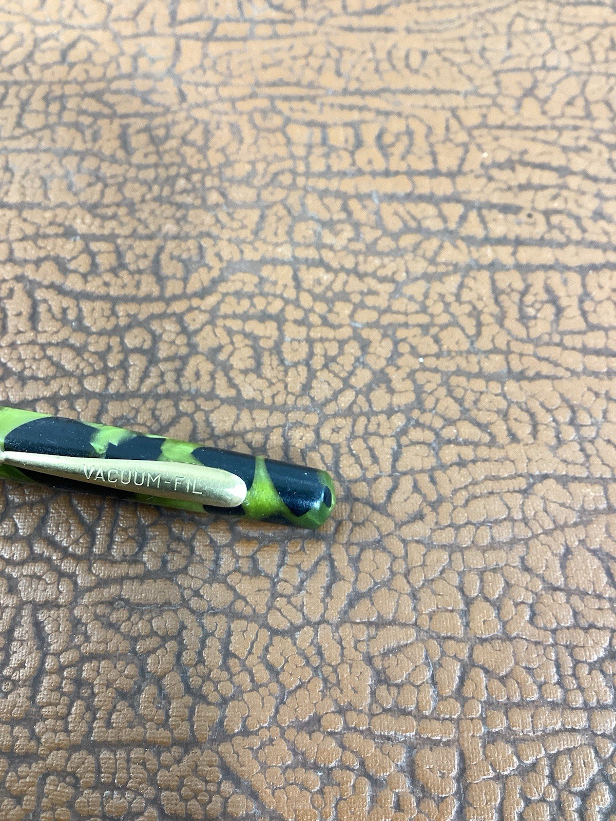 VINTAGE SCHEAFFER BALANCE 5” MECHANICAL PENCIL Marine Green Marble