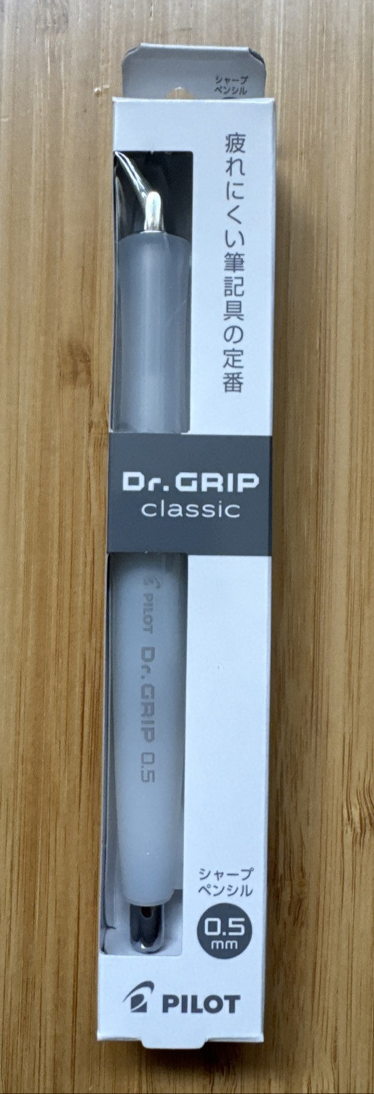 Pilot Classic DR GRIP 0.5mm Mechanical Pencil HDG-50R-IW Made In Japan