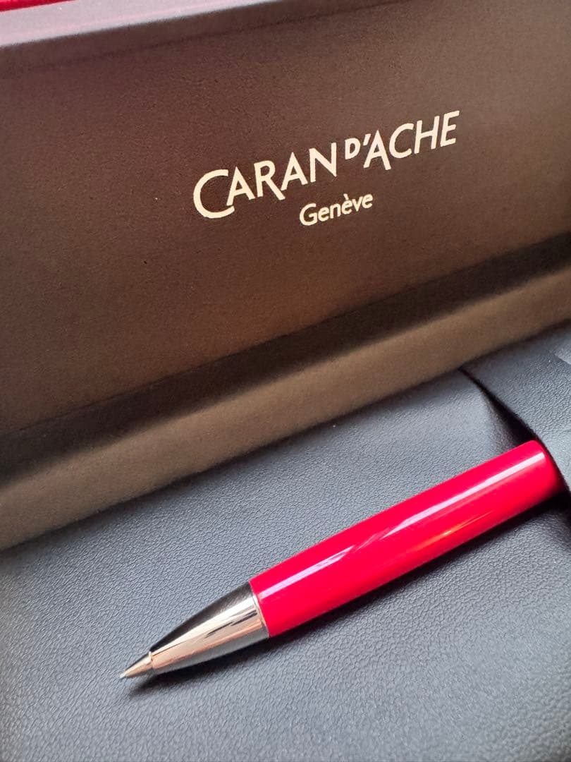 CARANDACHE Ecridor Mechanical Pencil Brass Red
