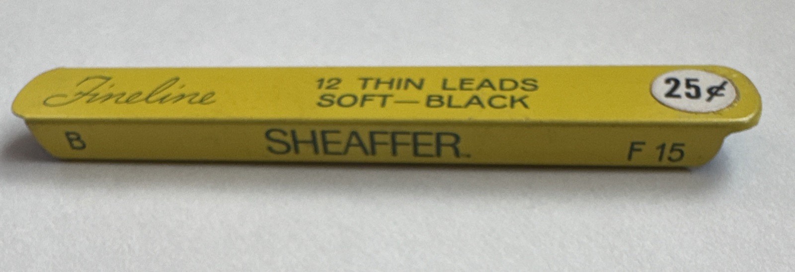 NOS Vintage Sheaffer’s Fineline Mechanical Pencil Thin Leads Soft-Black, F15