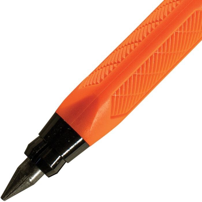 Rite in the Rain Gravity-Fed Led Holder Pencil Burly Clip Triangular Grip Orange