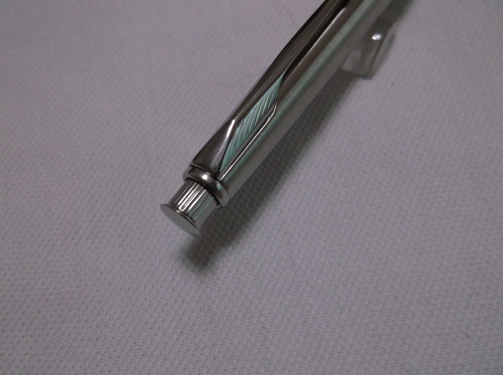 PARKER INSIGNIA STAINLESS STEEL & CHROME TRIM .5MM PENCIL WITH ERASER