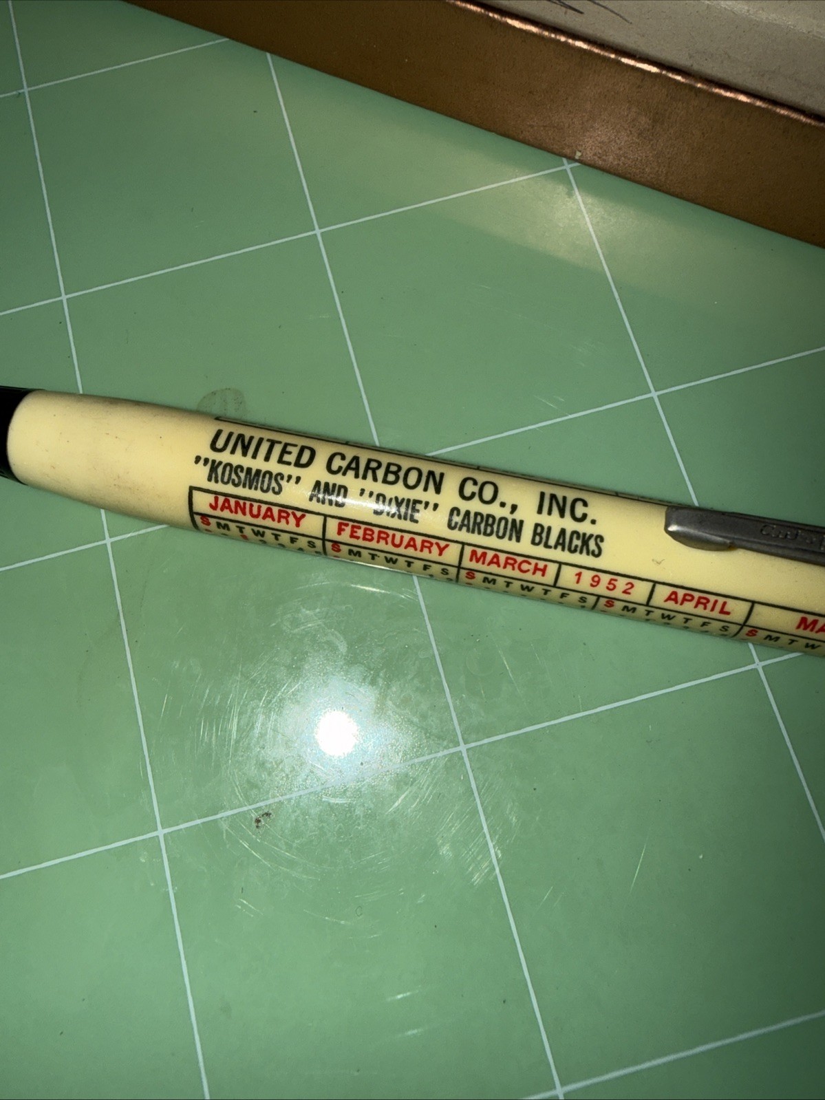 Vintage Autopoint Mechanical Pencil W/ Lead & Box United Carbon Co.