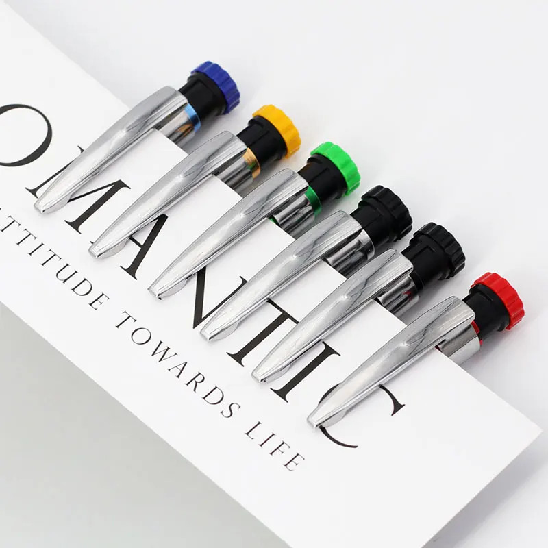 6Colors 2.8Mm Metal Solid Carpenter Mechanical Pencil with Sharpener 2B Lead Cor