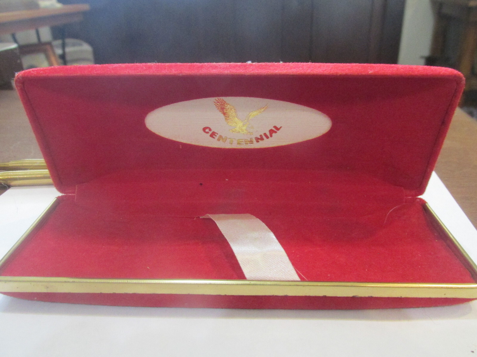 CENTENNIAL MECHANICAL PENCIL & PEN SET + RED VELVET PRESENTATION BOX