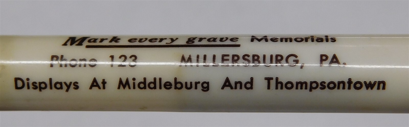 1920’s Vintage Redipont Mechanical Pencil Mark Every Grave Memorials Phone 123