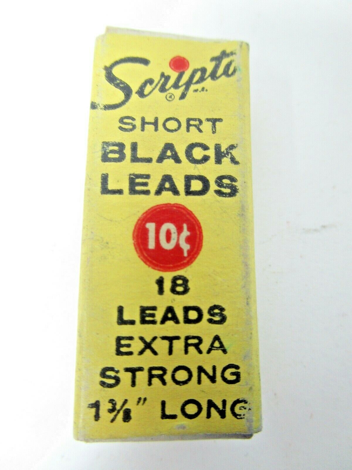 Vintage Short Black Leads Extra Strong 1 3/8″ Long Mechanical Pencil Replacement
