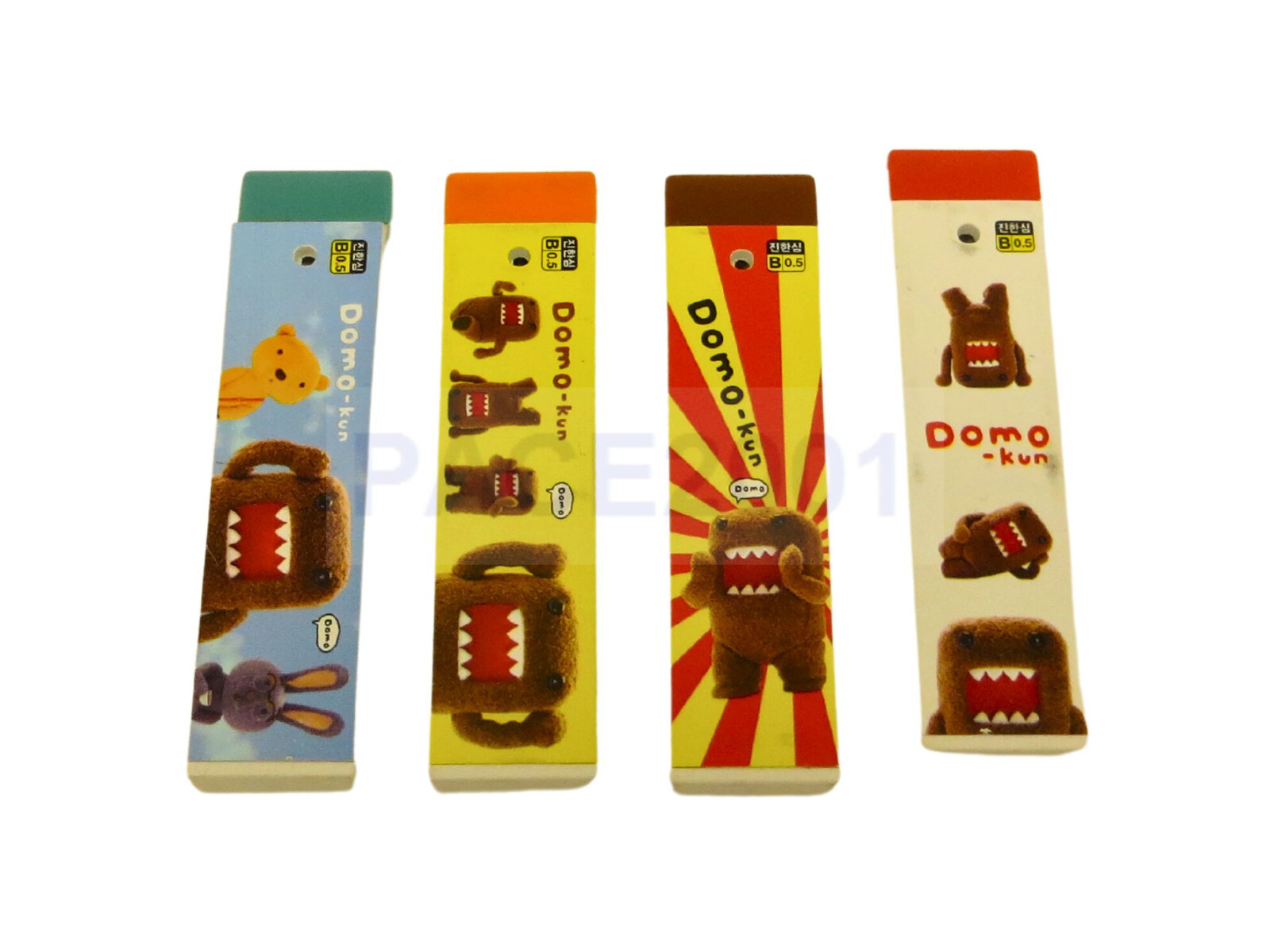 Domo-Kun 0.5mm Fine Mechanical Pencil’s Lead Set of 4 (80 Leads)