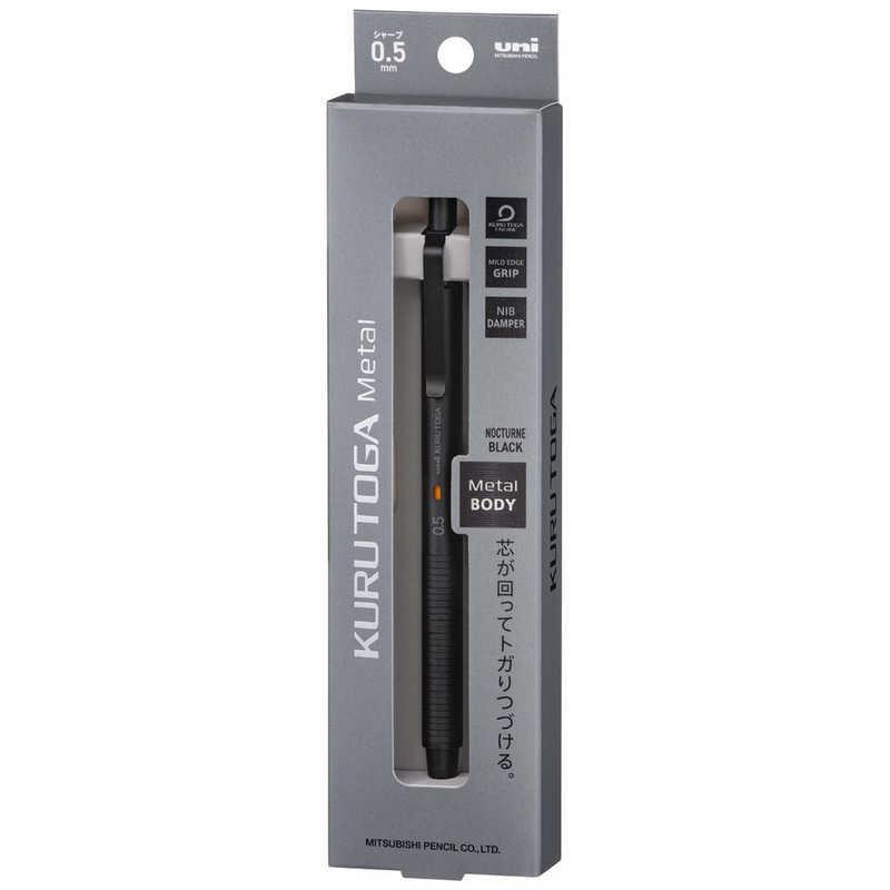 Uni Kuru Toga Metal Mechanical Pencil Nocturne Black 0.5mm M5-KH JAPAN F/S